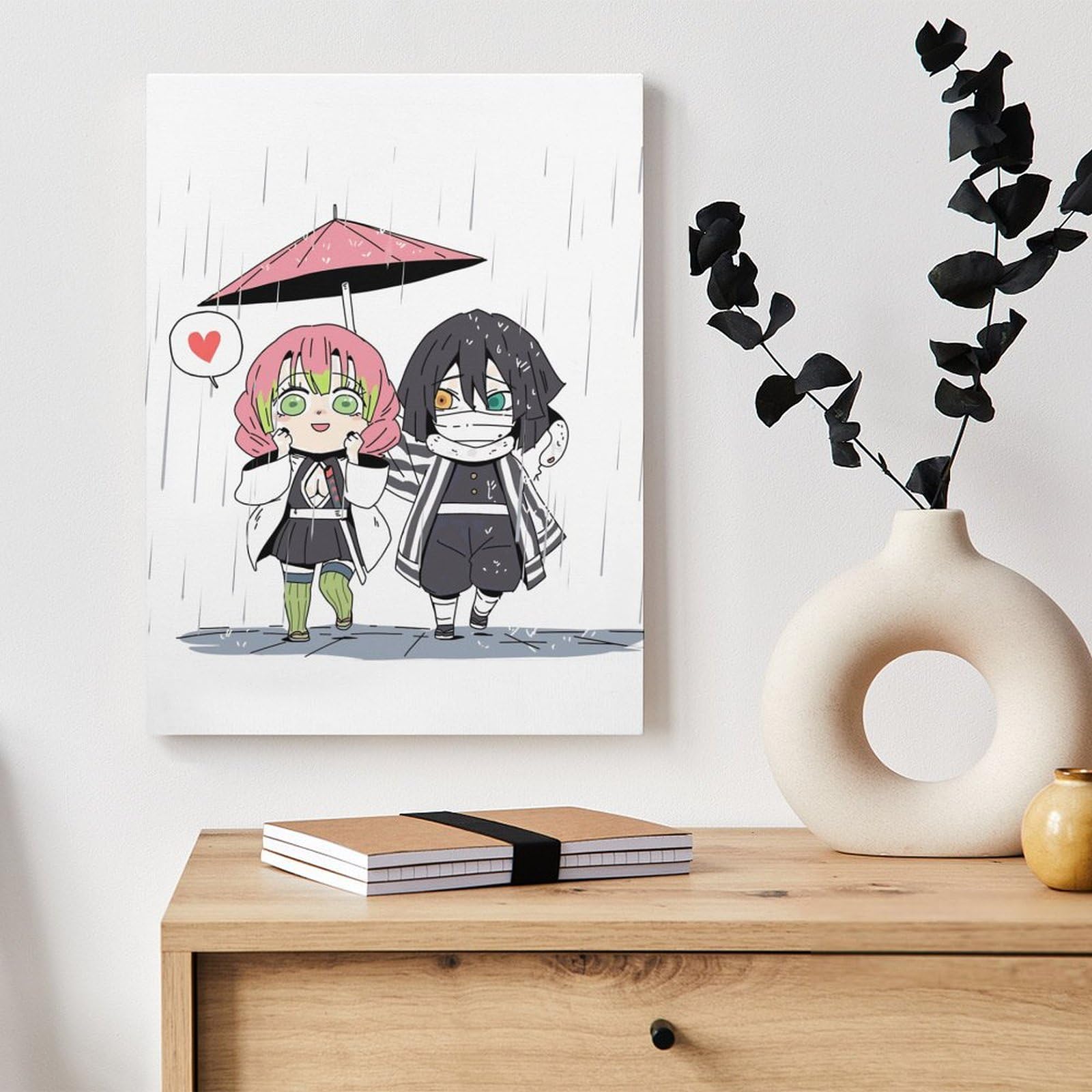 Amazon.co.jp: アートパネル 鬼滅の刃 甘露寺 蜜璃 伊黒 小芭内