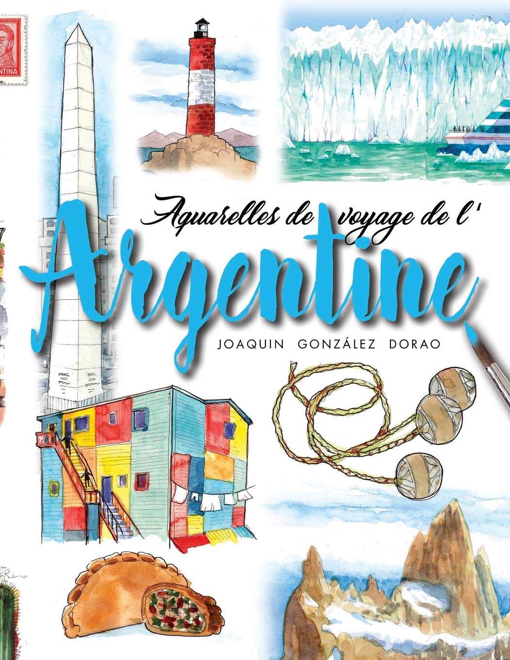 Aquarelles de voyage Argentine pour décorer votre salon et voyager
