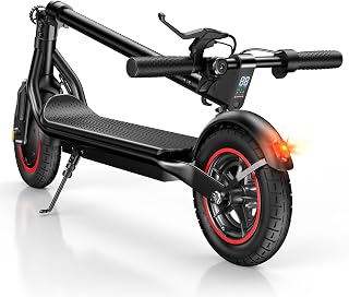 iScooter Electric Scooter Adults & Big Kids, 500/650 Peak Power, Up to 15/18/25 Miles Range, 19/22/25 MPH Top Speed, Cruise Control, Dual Braking System, Foldable E Scooter for Commuting & Campus Use