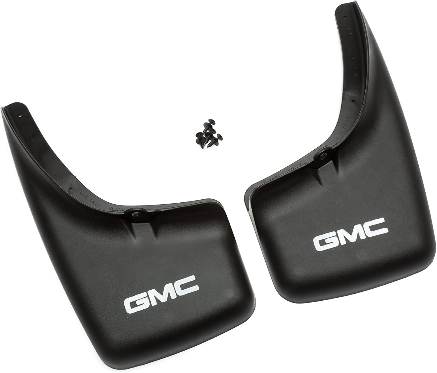 GM Accessories 12495825 Rear Molded Splash Guards in Black