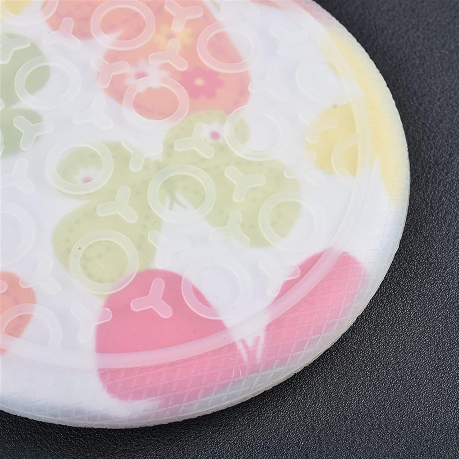 Baking Gloves Silicone Kitchen Gloves Heat Resistant Oven Mitts Thicker Silicone Cooking Glove Microwave Oven Kitchen Print Gloves (Color : 1, Size : 29.5CM) (1 29.5CM)