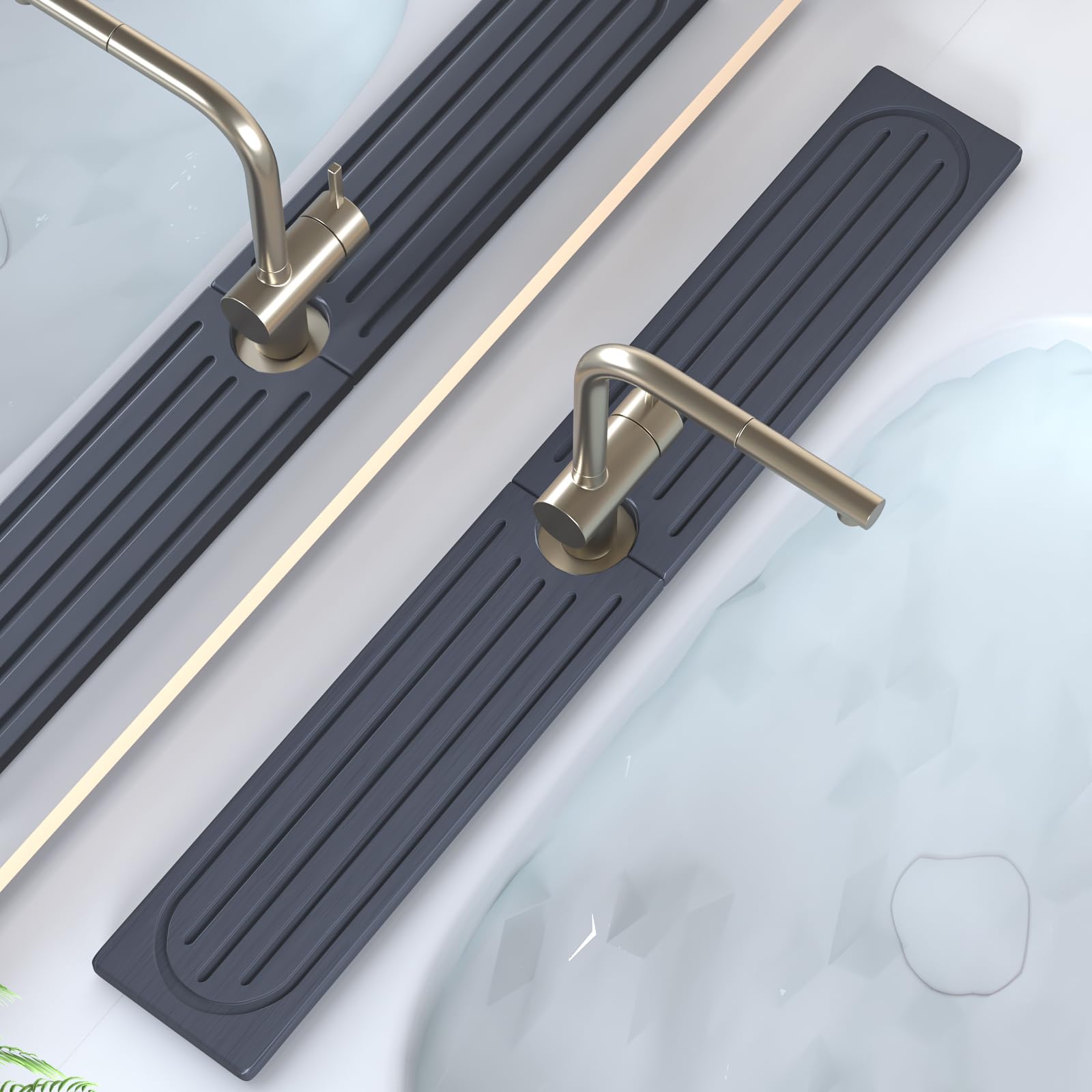Drying Stone Faucet Mat - Fast Drying & Spill Proof -21 Drying Stone Faucet Mat - Fast Drying & Spill Proof -21