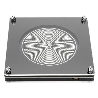 7.83 Hz Schumann Wave Generator, Ultra Low Frequency Pulse Sleep Aid, ABS Silver FM783, Relaxes Both Physically and Mentally
