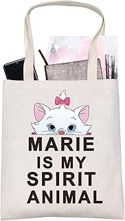 LEVLO The Aristocats Cosmetic Bag Cats Marie Fans Gift Marie Is My Spirit Animal Makeup Zipper Pouch Bag For Women Girls, Marie Tote, Make Up Bag