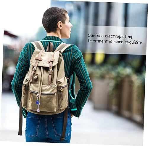 Miniatura 6 de SOIMISS 48 piezas de llavero de campana de acero inoxidable, mini regalos collares de perro para perros pequeños, campanas retro, campanas