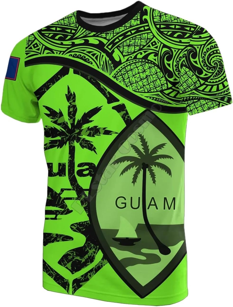 GenericGuam T-Shirts 3d All Over Printed t shirts tees Men For Women Harajukus short sleeve (3, 5XL)