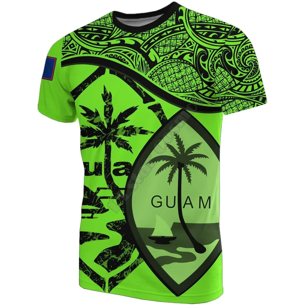 GenericGuam T-Shirts 3d All Over Printed t shirts tees Men For Women Harajukus short sleeve (3, 5XL)