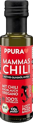 PPURA Bio Natives Olivenöl Extra Mammas Chili | Italienisches Oliven