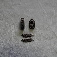 Vista 39 de Espada samurái japonesa KOSHIRAE – Fuchi Kashira Menuki 01-77