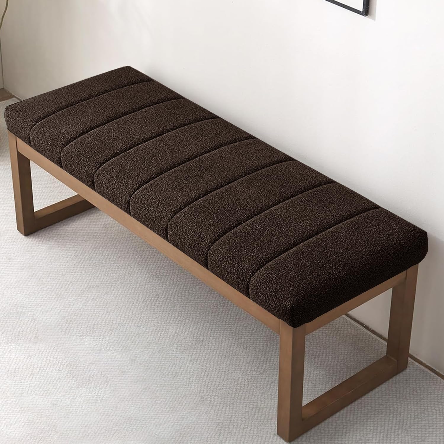 Cuscini per panca in legno personalizzati per mobili da giardino Cuscini di ricambio per sedie a dondolo Cuscini per sedie da pranzo Cuscini per divano da patio 120 x 35 cm Cojines para Terraza