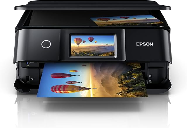 Epson Expression Photo XP-8700 Print/Scan/Copy Wi-Fi Printer, Black