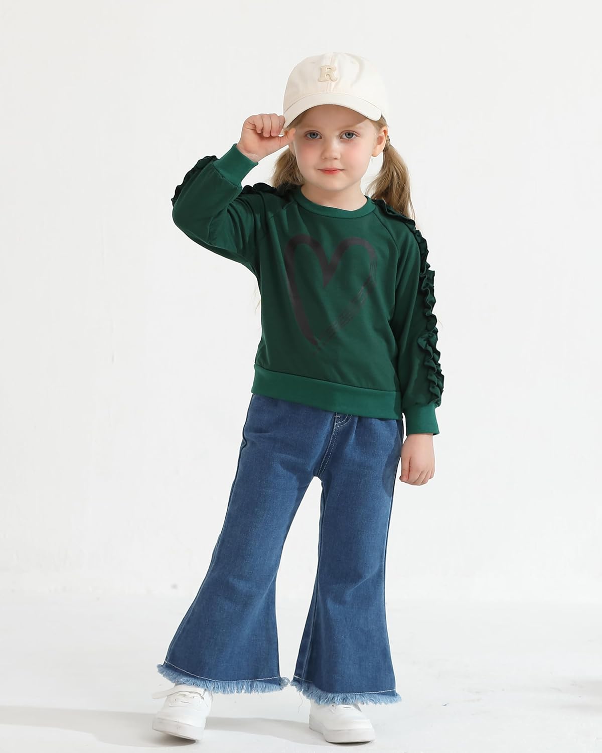 Weebaby Toddler Girl Clothes Infant Girl Sweatsuit Baby Pant Set Outfits Fall Winter Clothing Little Clothes for Girl - Image 3