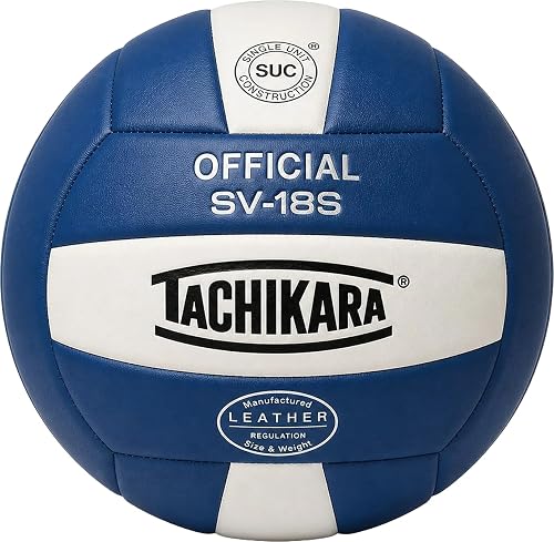 Tachikara Institutional quality Composite VolleyBall, Royal-White