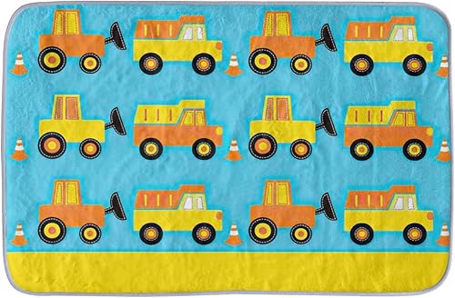 Alfombra de auto para camión, alfombra de juego para niños, alfombra decorativa para sala de estar, dormitorio, cocina, interior y exterior, 31.4 x