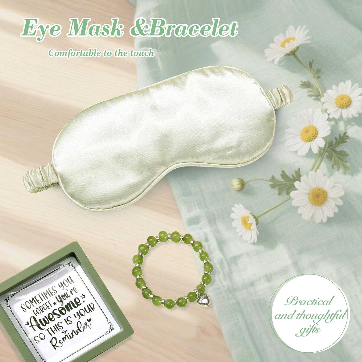 Birthday Gifts for Women, Daisy Happy Birthday Gift Basket for Women Self Care Gifts Happy Birthday Gift Baskets for Her ,Girlfriend,Wife,Mom,Grandma, Gifts Box Set with Coffee Mug For Women - Image 5