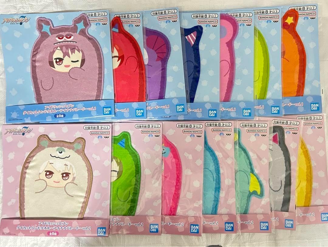 アイドリッシュセブン ダイカットハンドタオル　アイナナパレード　14種セット アイドリッシュセブン ダイカットハンドタオル～アイナナ