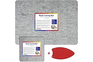 17'''' x 24'''' Plus 10'' x 10'' Wool Pressing Mat for Quilting