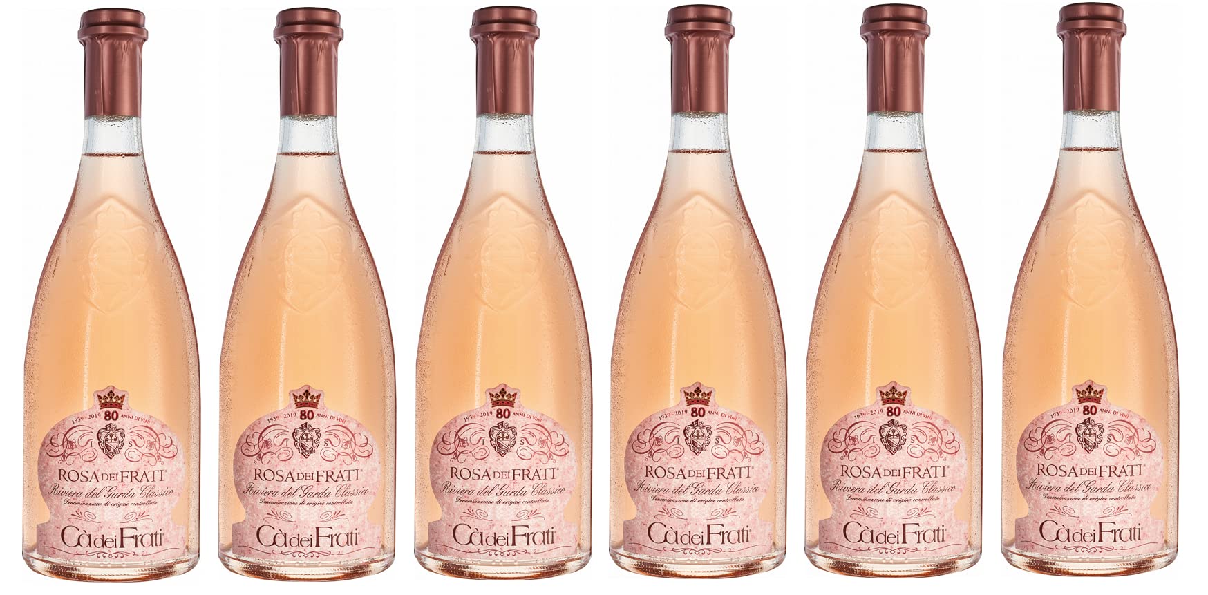 Cà dei Frati Rosa dei Frati 6x 0,75l Trocken Rosé-Wein - Italienisch - D.O.P. - Riviera del Garda Classico