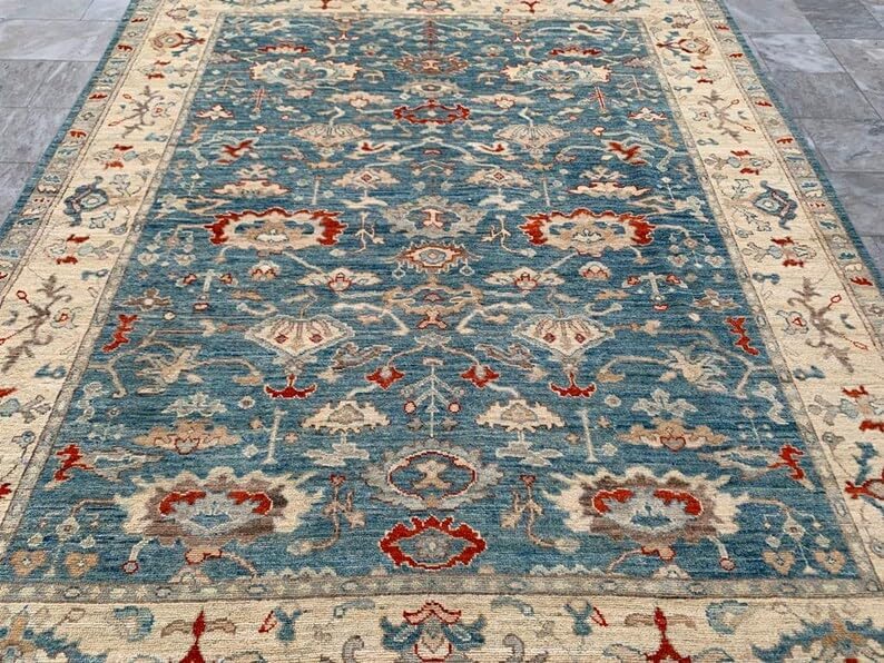 8x10 Afghan Chobi Rug Hand Knotted Wool Area Home Decor Carpet 305 x 250 cm