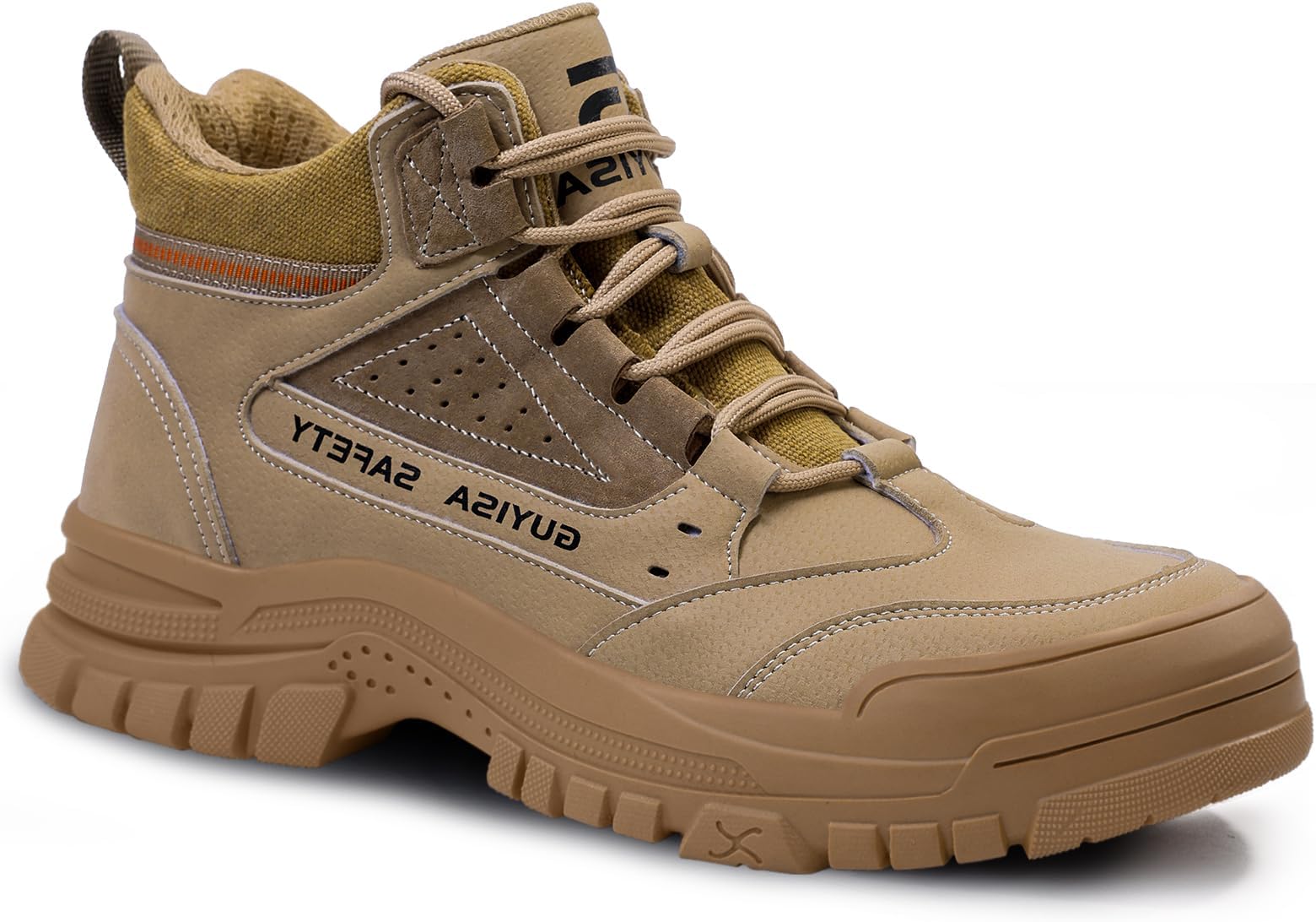 Steel Toe Shoes for Men Indestructible Safety Shoes Lightweight Work Shoes for Men Non Slip Steel Toe Sneakers Comfortable Industry Construction Steel Toe Work Shoes Fashionable Safety Boots