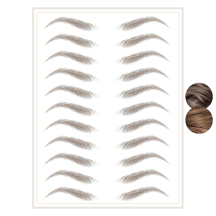Buy Brows by Bossy Temporary Eyebrow Tattoos Waterproof Eyebrow