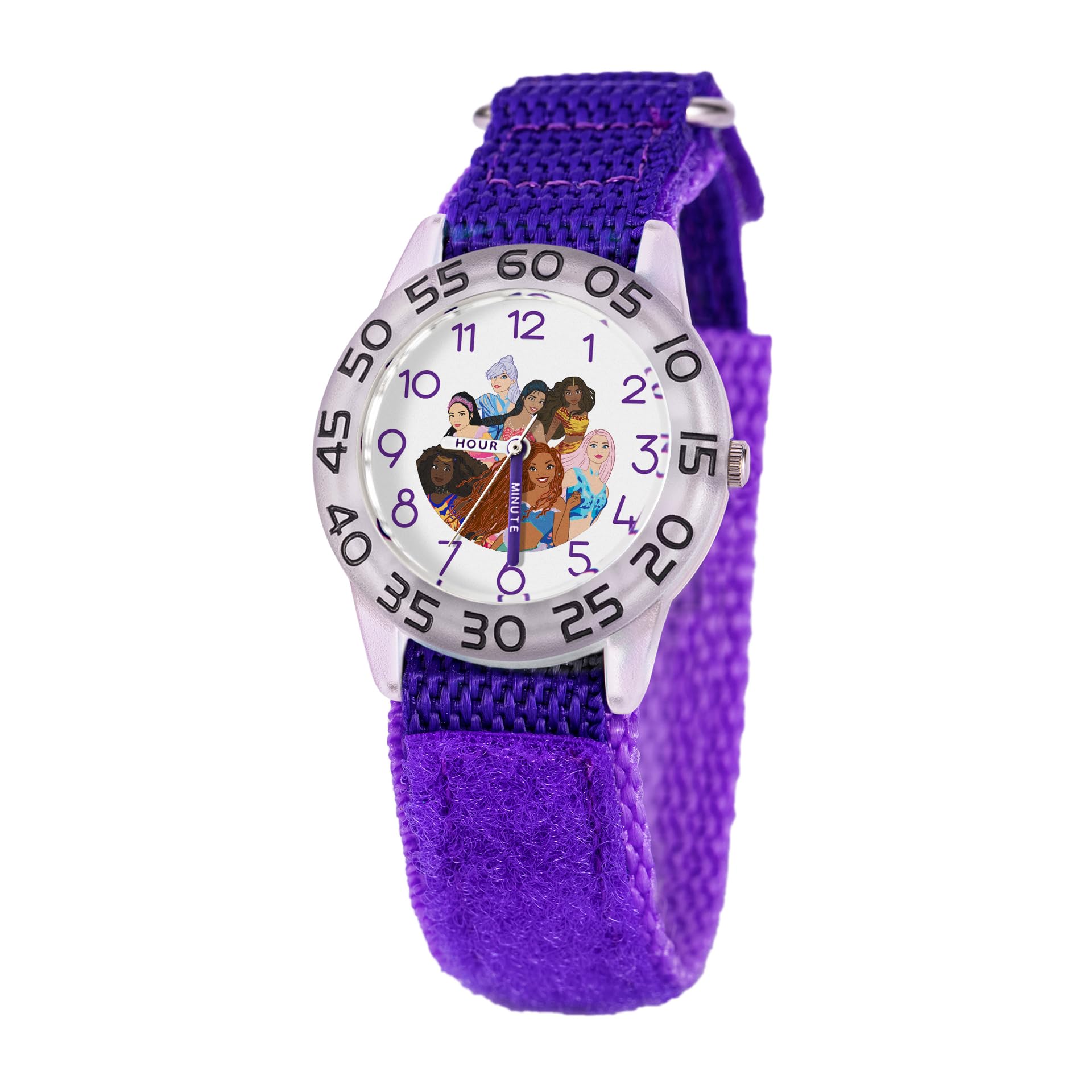 Disney The Little Mermaid Live Action Kids' Time Teacher Analog Quartz Watch