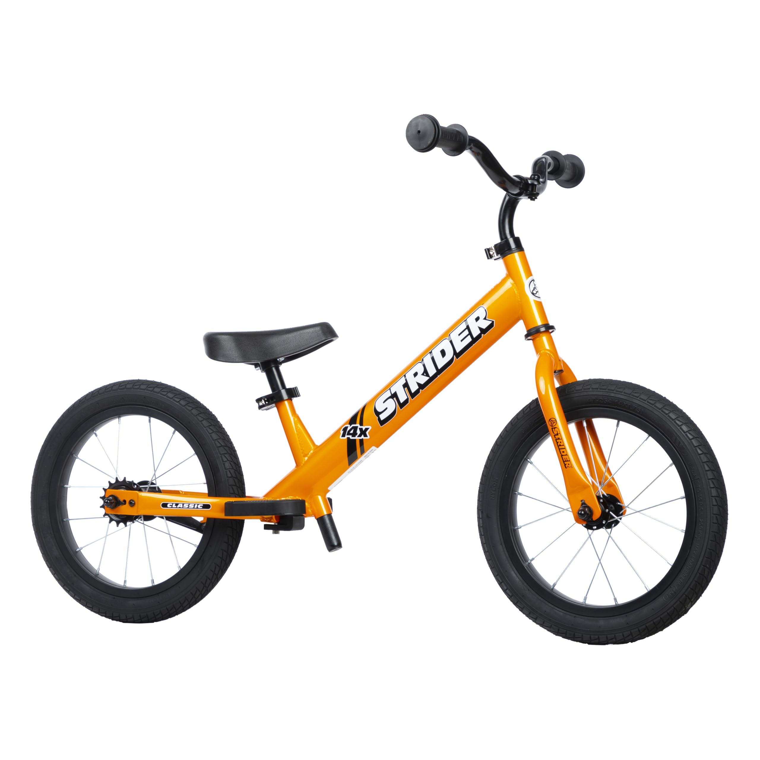 Strider 14x Classic Balance Bike for Kids Ages 3–6 Years