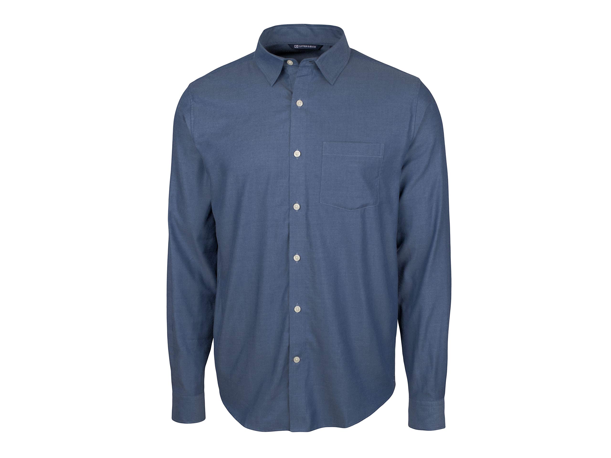 Cutter & Buckmens Windward Twill Long Sleeve Shirt Button Down Shirt