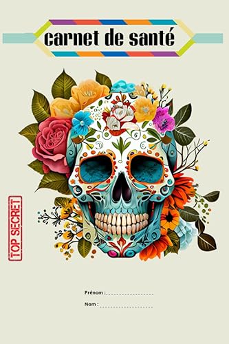 Carnet de santé: carnet de santé personnalisé AMELI avec 6 pages de plus pour noter tous vos prochain RDV, idée cadeau personnalisable grossesse , cadeau naissance original (French Edition)
