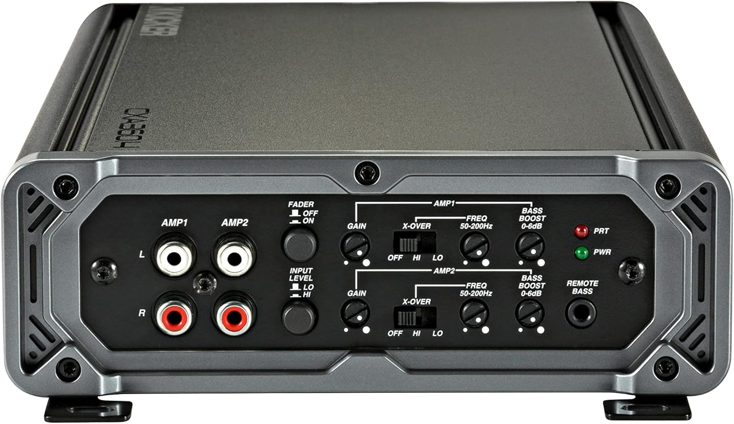 Featured Product Kicker 46CXA3604T 360 Watt RMS 4 Channel 50-200 Hz Vehicle Car Audio Class A/B Amplifier with Variable High and Low Pass Filters