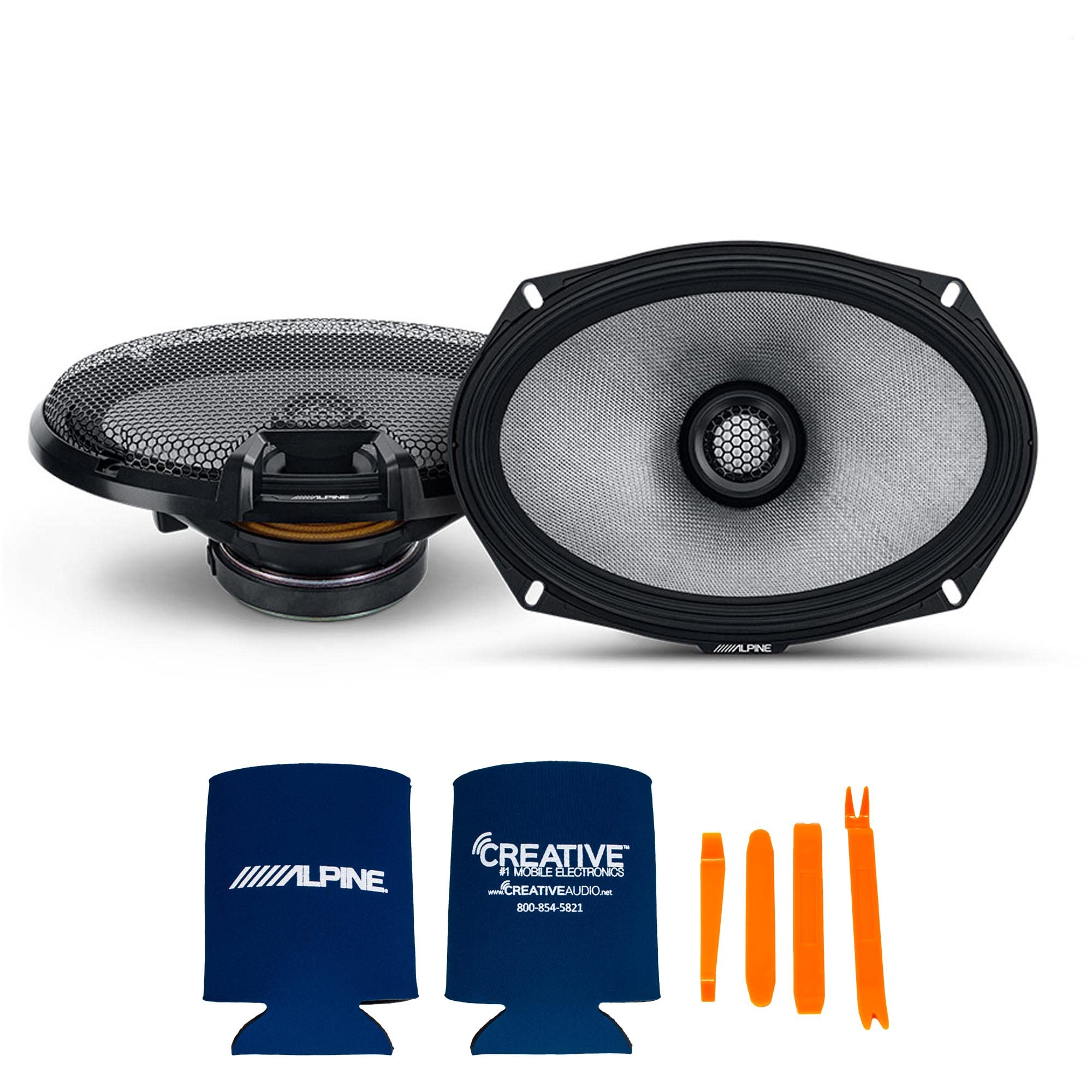 Amazon.com: Alpine R2 Speaker Bundle -Two Pairs of R2-S69 6x9 R
