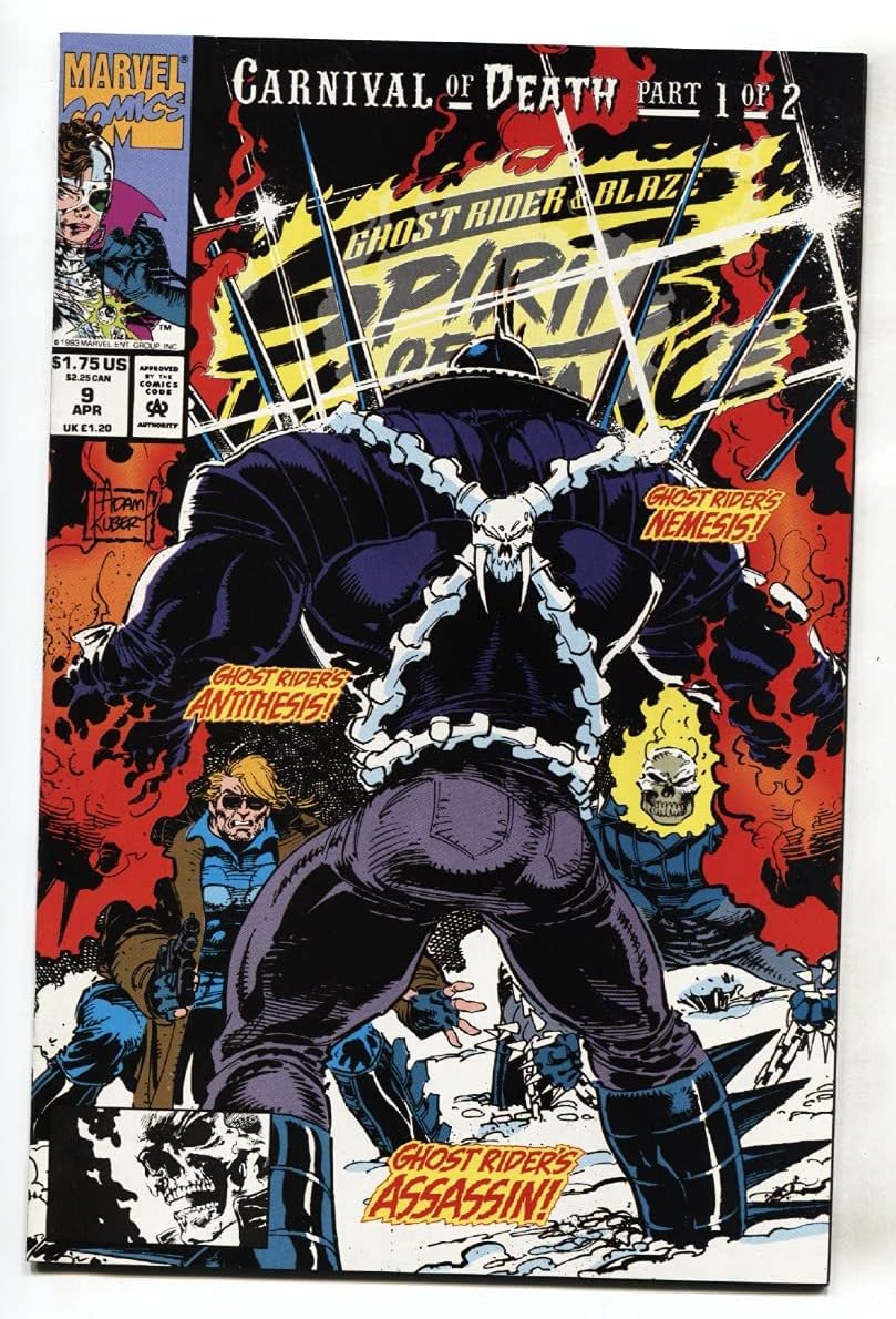 Ghost Rider/Blaze Spirits of Vengeance #9 1st Michael Badalino as Vengeance