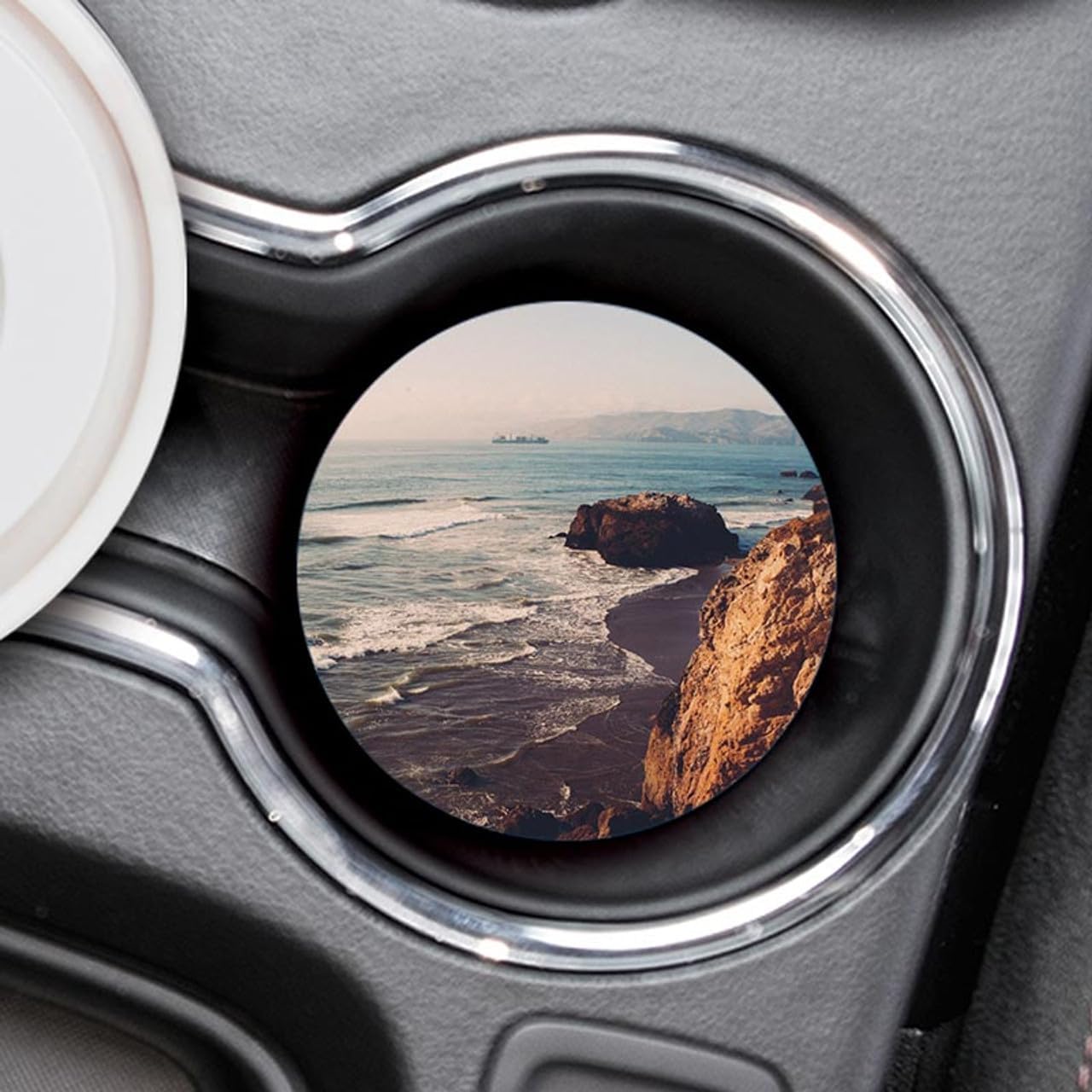 P. Graham Dunn Coastal Collection Car Coasters - Coast (Pack of 6)