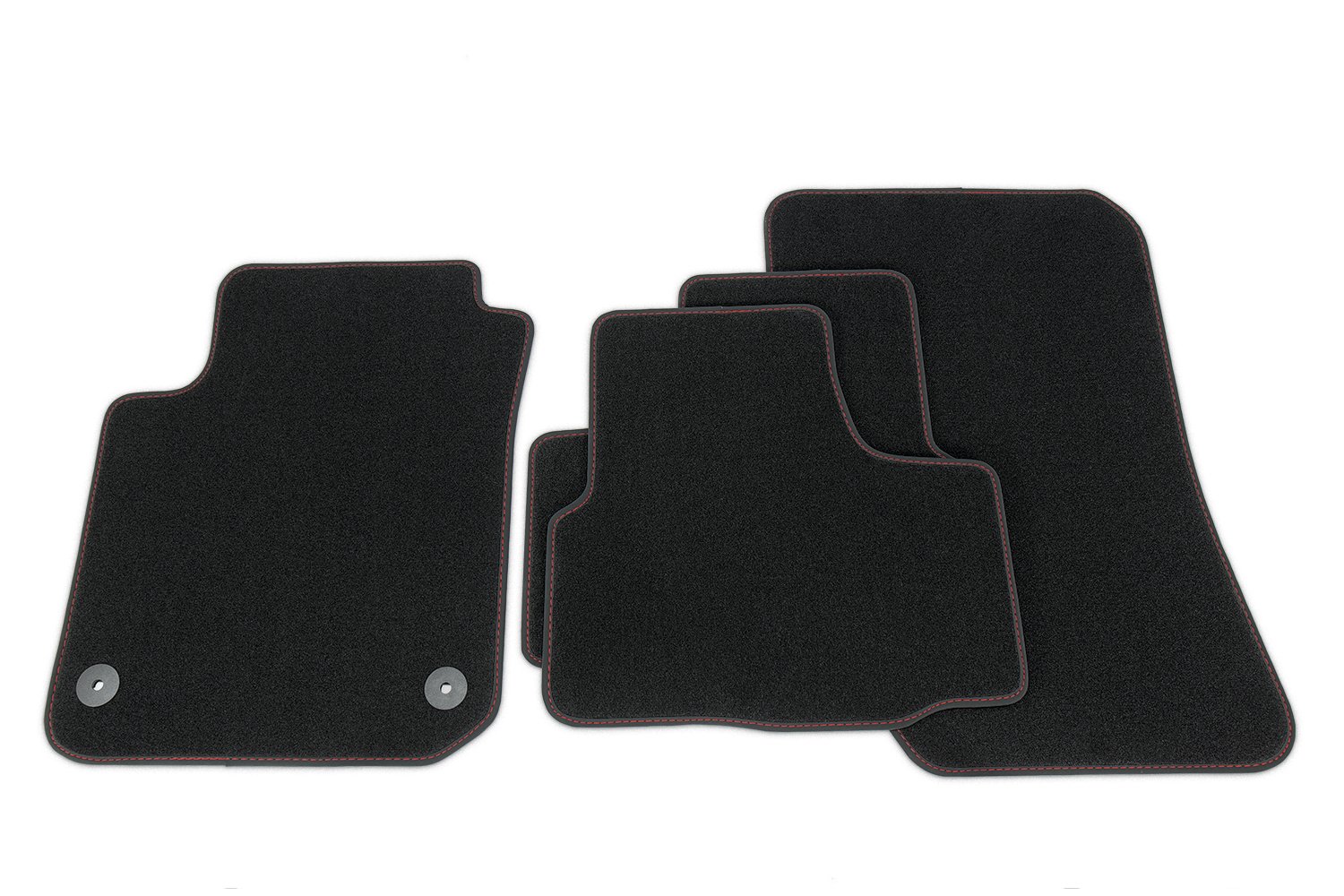 teileplus24 Fußmatten kompatibel mit VW UP Skoda Citigo Seat MII 2011-2023