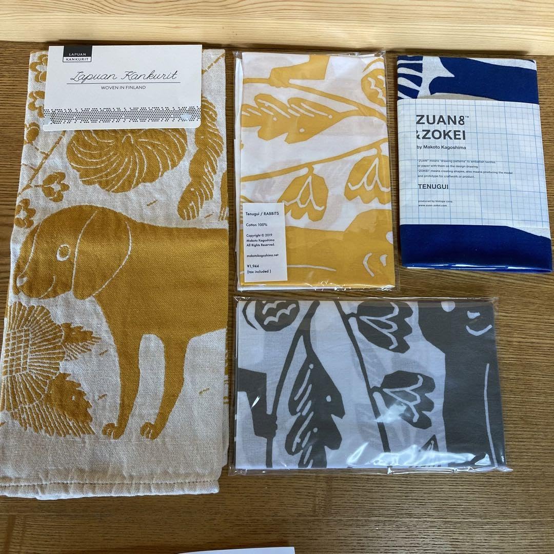 ラプアンカンクリ 鹿児島睦 キッチンタオル LAPUAN KANKURIT/ラプアン・カンクリ×鹿児島 睦【KALA/魚の