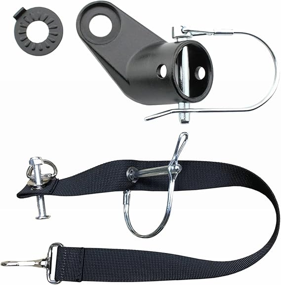 ODIER Bike Trailer Hitch Coupler and Strap Kit for Instep and Schwinn