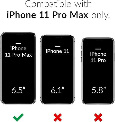 Miniatura 2 de Crave Funda para iPhone 11 Pro Max, funda de protección resistente resistente para Apple iPhone 11Pro Max (6.5 pulgadas), color pizarra