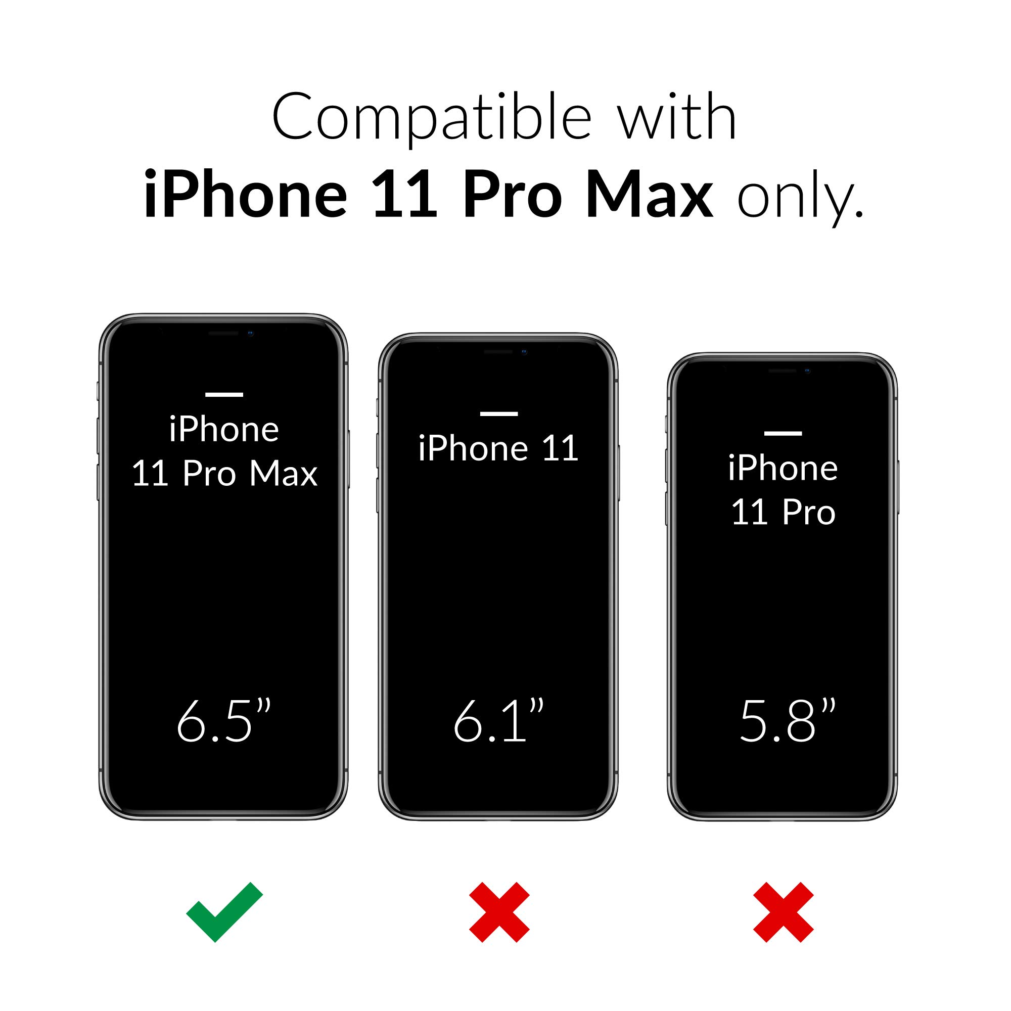 Amazon.com: Crave iPhone 11 Pro Max Case, Strong Guard Heavy-Duty