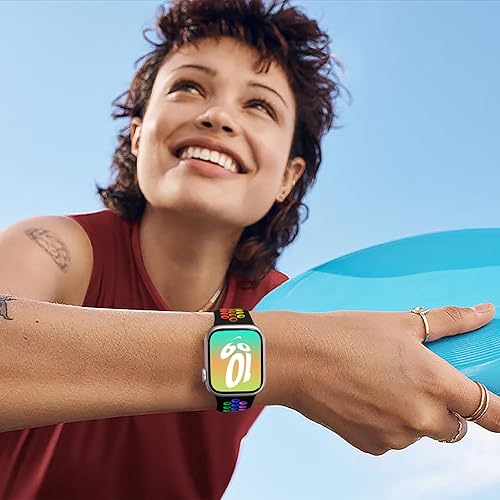 Miniatura 6 de Correa deportiva compatible con Apple Watch de 1.575 pulgadas, 1.496 pulgadas, 1.614 pulgadas, 1.654 pulgadas, 1.732 pulgadas, 1.772 pulgadas, 1.772