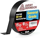 Avery Dennison Electrical Tape, General Use PVC Electric Tape, UL/CSA Listed Insulating Vinyl Tape for Electrical, Repairs, Automotive and Equipment, EE-100, ¾ in x 66 ft, Black, 1 Roll