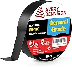 Avery Dennison Electrical Tape, General Use PVC Electric Tape, UL/CSA Listed Insulating Vinyl Tape for Electrical, Repair