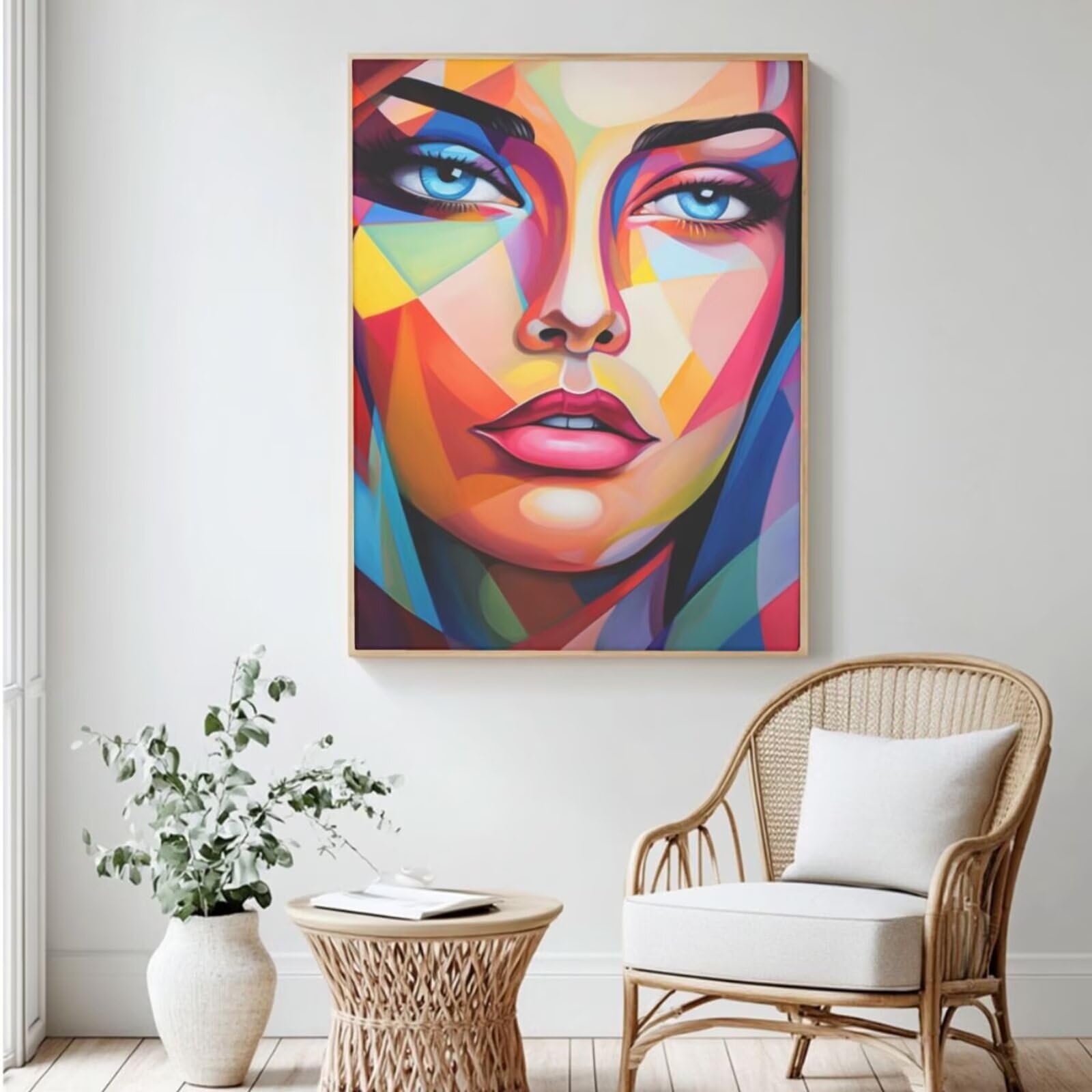 Malen-nach-Zahlen-Set für Erwachsene, Malen-nach-Zahlen-Set für Erwachsene, Malen-nach-Zahlen-Motiv, Acryl, Farbe nach Zahlen für Anfänger, Ölgemälde, Kunsthandwerk für Zuhause, Wanddekoration – (80 x