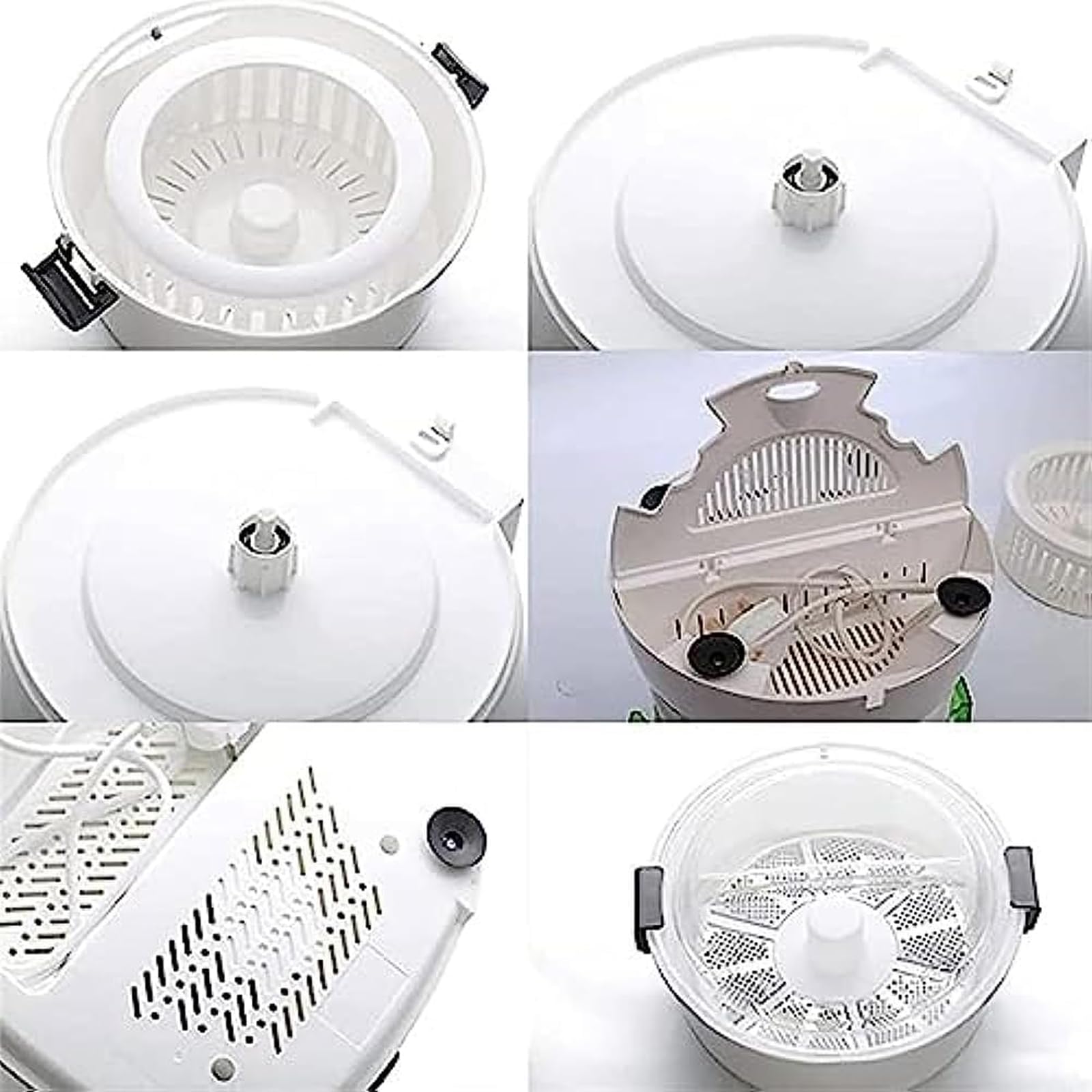Sbucciatore Automatico per Patate da 85 W, Pelapatate Elettrico, con Contenitore E Blocco di Sicurezza Rotante, capacità 2,2 Libbre, per Patate, Patate Dolci, Pomodori, Zucchine
