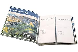 ASVP Shop JW Field Service Vinyl Magazine and Tract Organizer Holder Supplies