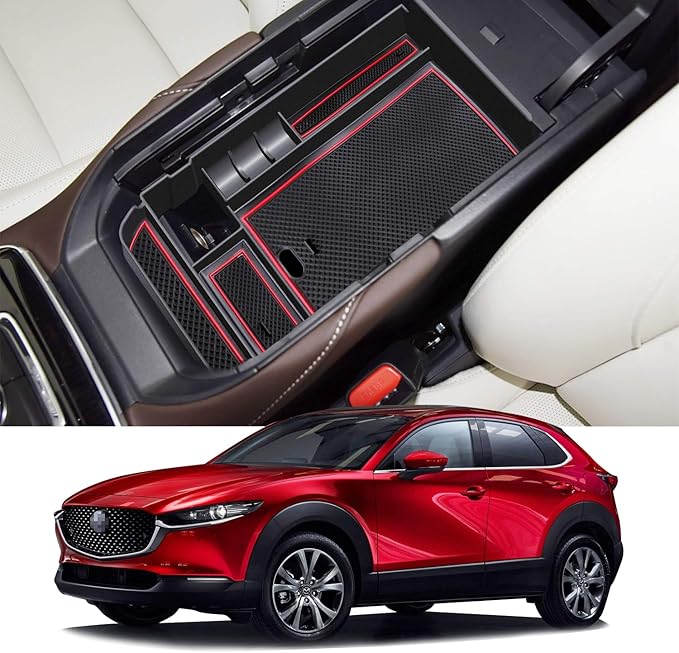 LFOTPP Car Armrest Organizer for CX30 CX30, CX30 Center Console