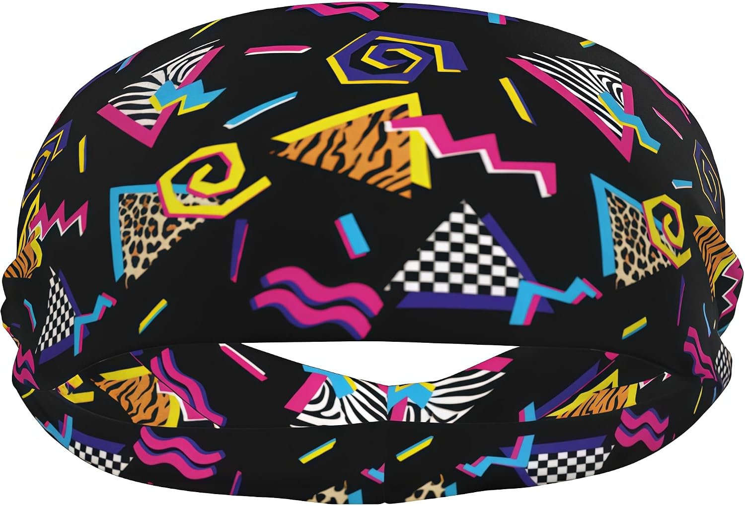 Headband for Women Men Moisture Wicking Sport Sweatband Headwear Accessories Bandana Hair Head Bands for Running Fitness