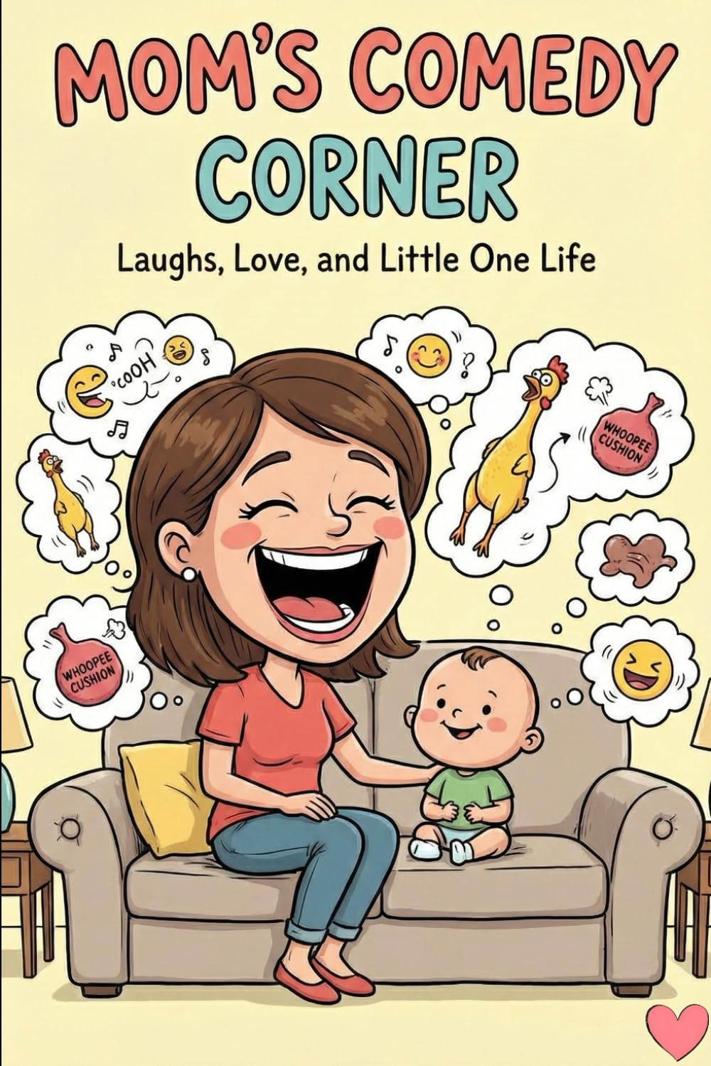 Mom’s Comedy Corner: Hilarious Mom & Kids Jokes for Nonstop Family Laughs | Funny Mom Joke Book for Teens, Kids & Adults