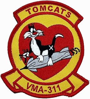 VMA-311 Tomcats (Sylvester) Patch â€“ with Hook and Loop