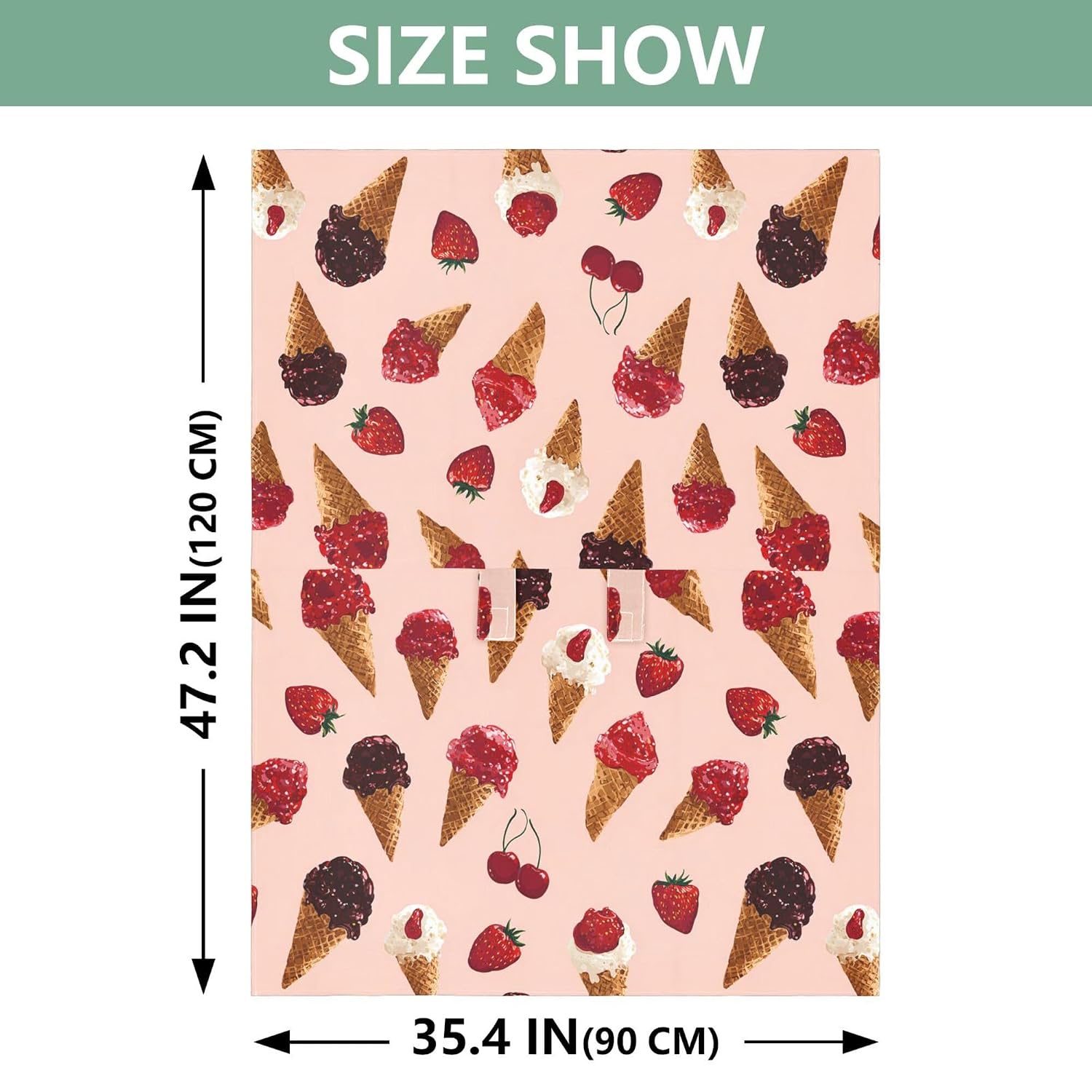 Summer Ice Cream Car Seat Cover Baby Breathable Soft Infant Carseat Covers Canopies Babies Carrier Covers for Girl Boy