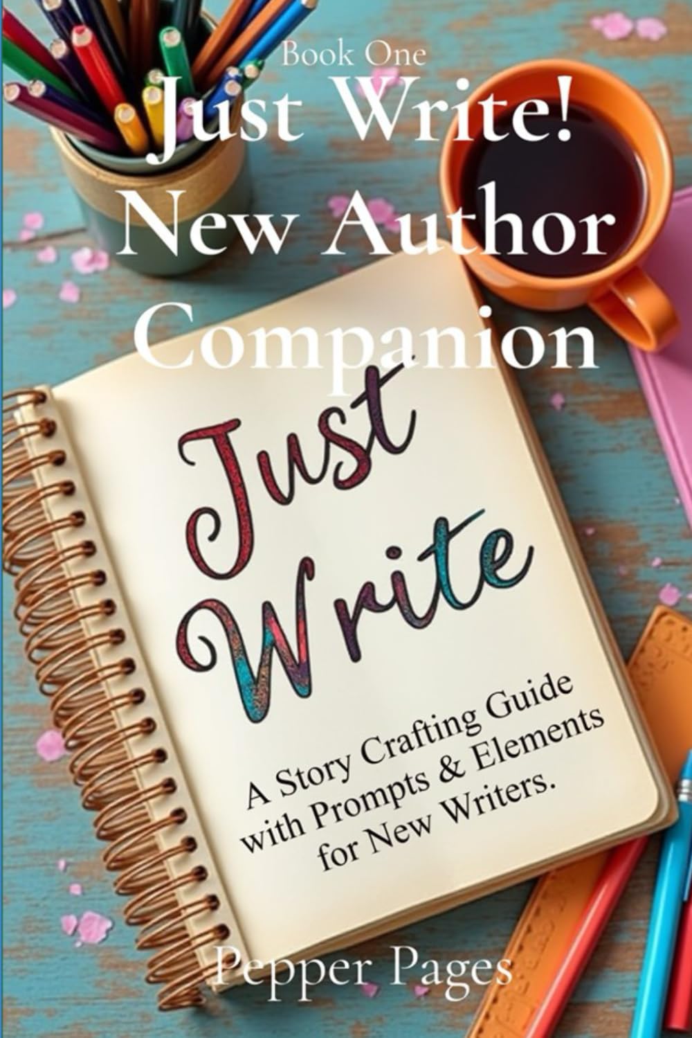 Just Write! New Author Companion: A Story Crafting Guide with Prompts & Elements for New Writers.